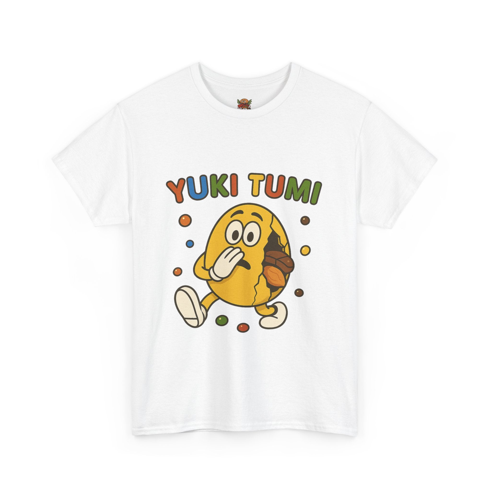 Cracked M&M Peanut - A 90s Nostalgia Unisex Tee - YUKI TUMI Collection